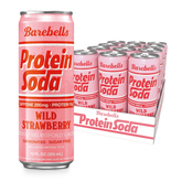 Barebells Protein Soda Wild Strawberry