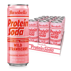 Barebells Protein Soda Wild Strawberry